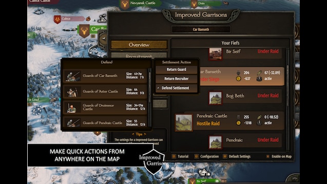 Improved Garrisons