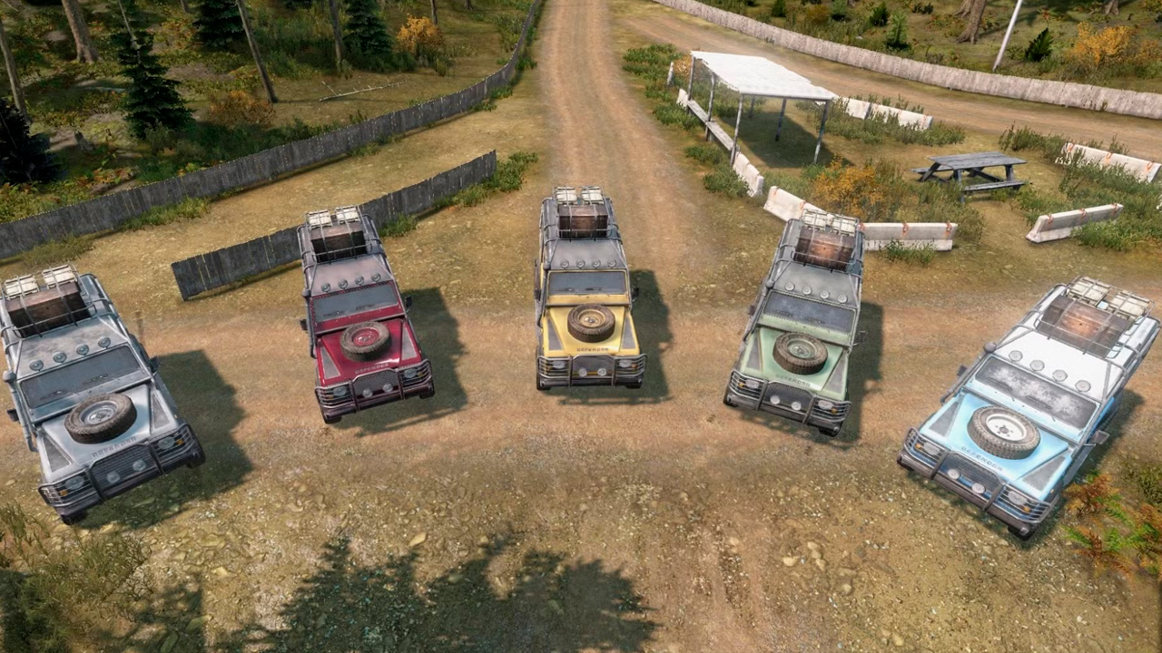 мод Land Rover Defender для DayZ